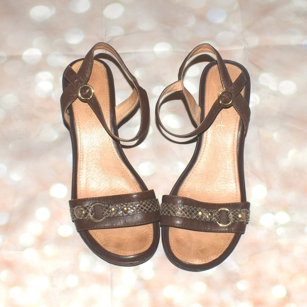 Strictly Comfort Wedge Sandals